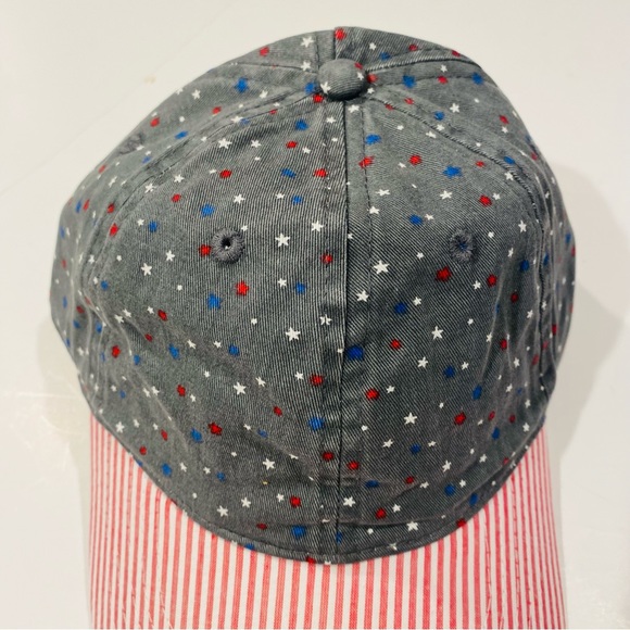 Infinity Her Headwear America Flag Baseball Cap Adjustable Strap - Picture 7 of 11